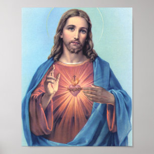 Sacred Heart Of Jesus Poster