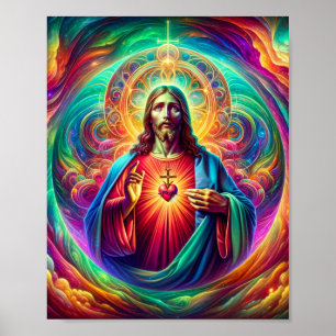 Sacred Heart of Jesus Poster