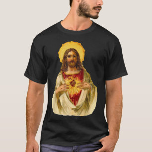 Sacred Heart of Jesus Religious Spiritual Tee