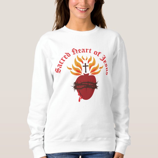 Sacred Heart of Jesus Sweatshirt (Front)