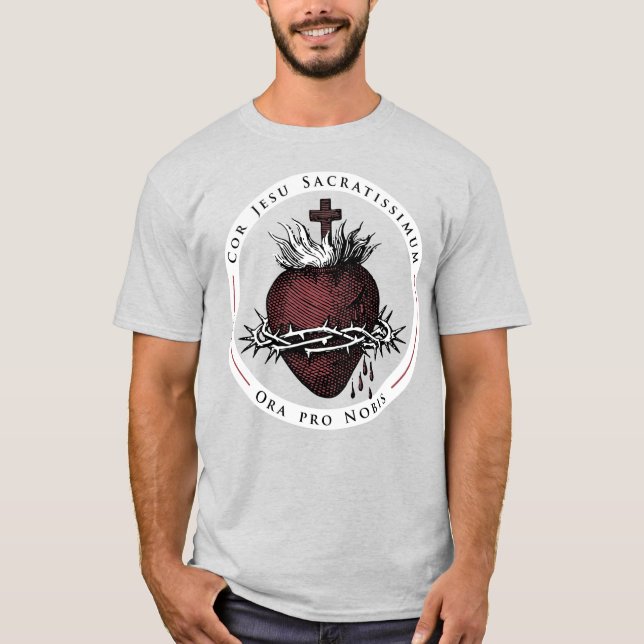 Sacred Heart of Jesus T-Shirt (Front)