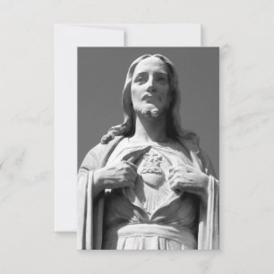 Sacred Heart of Jesus Thank You Card