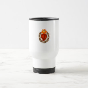 Sacred Heart of Jesus Travel Mug