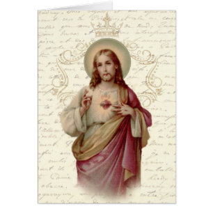 Sacred Heart of Jesus Vintage Religious