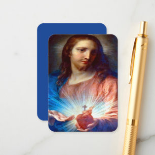 Sacred Heart of Jesus with Consecration Prayer Enclosure Card