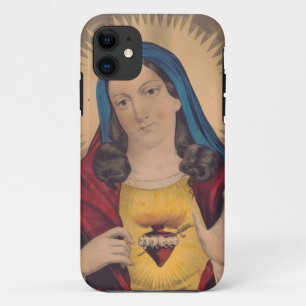 Sacred Heart of Mary Case-Mate iPhone Case