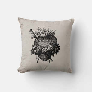 Sacred Heart Of Mary Cushion