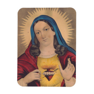 Sacred Heart of Mary Magnet