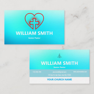 Sacred Heart Pastoral Business Card