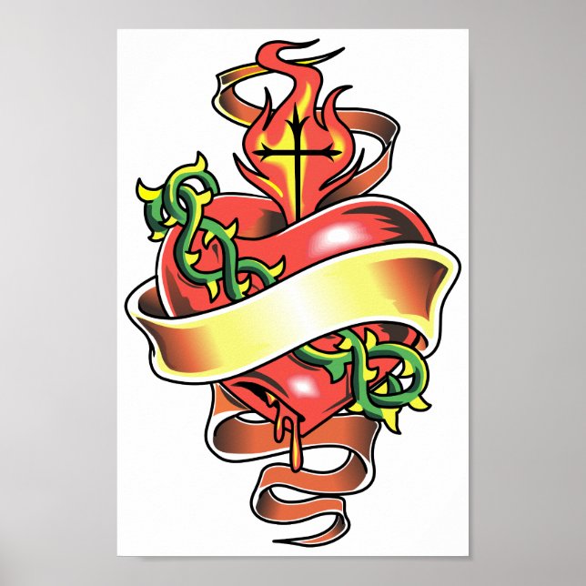 Sacred Heart Poster (Front)