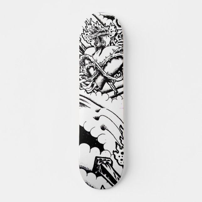 Sacred Heart Skateboard (Front)