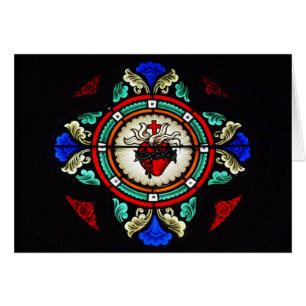 Sacred Heart Stained Glass