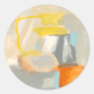 Sacred I Classic Round Sticker