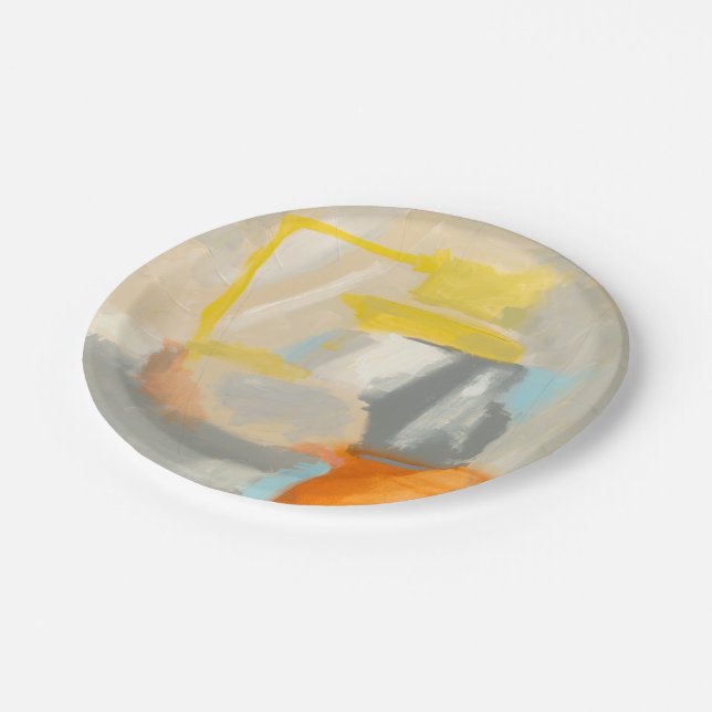 Sacred I Paper Plate (Angled)