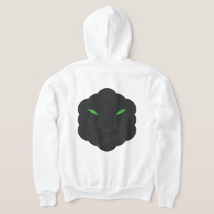 Sacred Jaguar- Face of  Life, Black. Hoodie