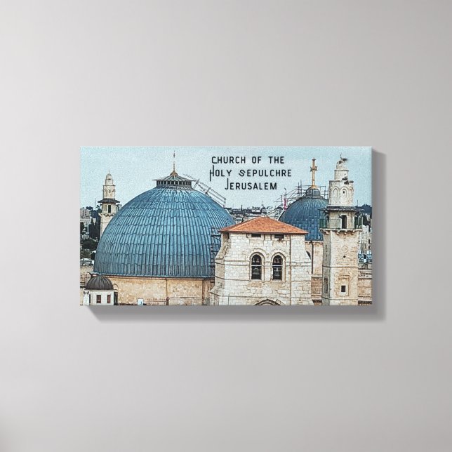Sacred Jerusalem Wall Art – Church Holy Sepulchre (Front)