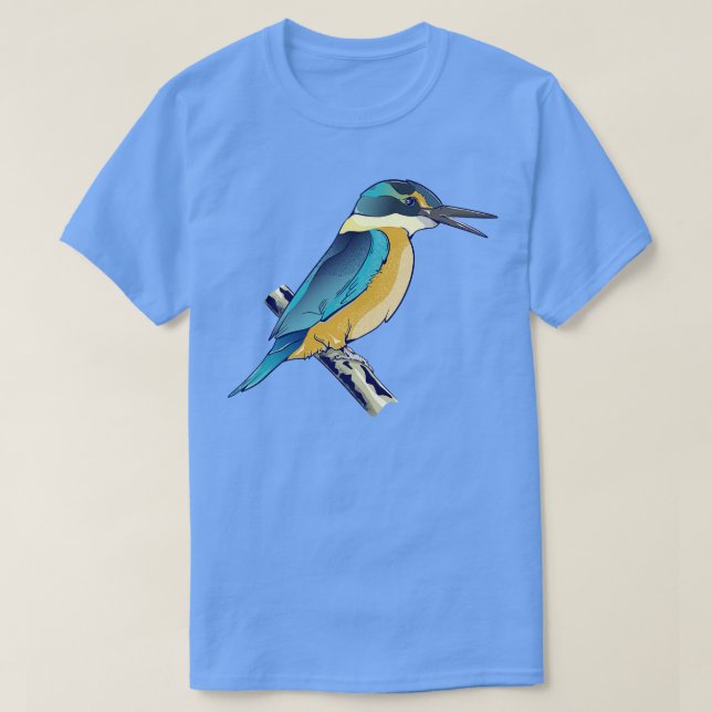 Sacred kingfisher Ktare T-Shirt (Design Front)