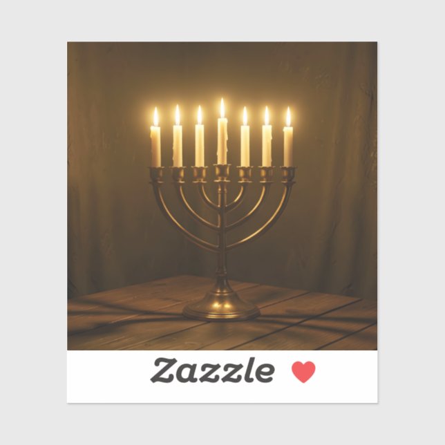 Sacred Light – Hanukkah Festival of Lights Square  (Sheet)
