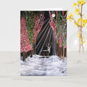 Sacred Messenger of Nara Painting by Alfred Fox Card