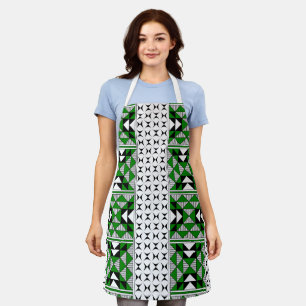 Sacred Mountains in Green Apron