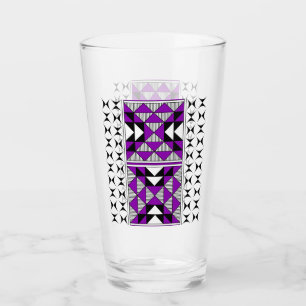 Sacred Mountains in Purple Glass