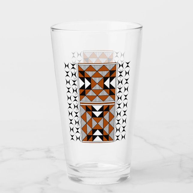Sacred Mountains in Rust Glass (Front)