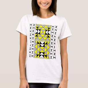 Sacred Mountains in Yellow T-Shirt