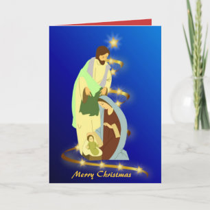 Sacred Nativity Holiday Card
