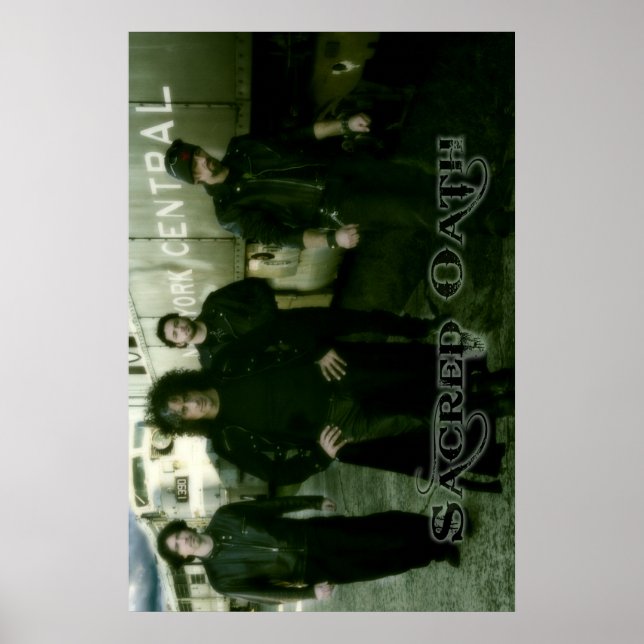 SACRED OATH BAND POSTER (Front)