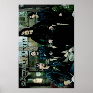 SACRED OATH BAND POSTER SMALL