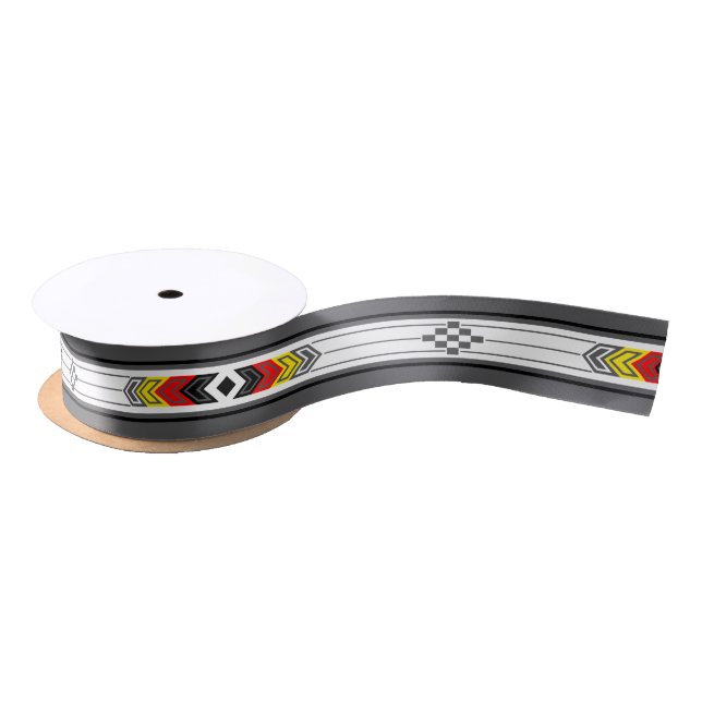 Sacred Places (Black) Satin Ribbon (Spool)