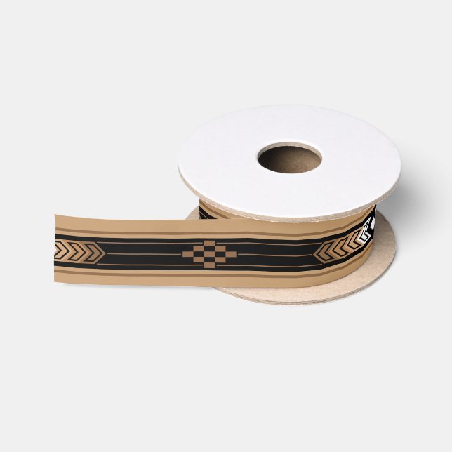 Sacred Places (Brown) Satin Ribbon (Spool)