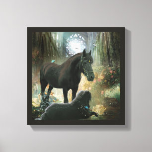 Sacred Retreat - Wrapped Canvas