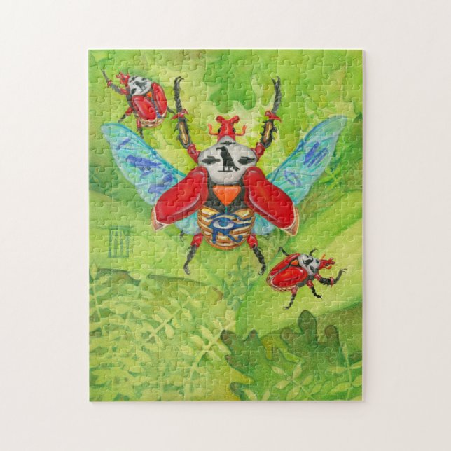 Sacred Scarabs Jigsaw Puzzle (Vertical)