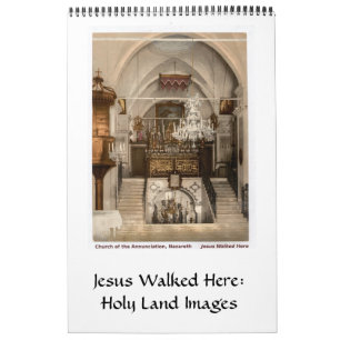 Sacred Sites in the Holy Land Calendar