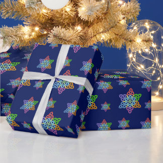 Sacred Star - Star Of Life, 02/3D-CF. Wrapping Paper