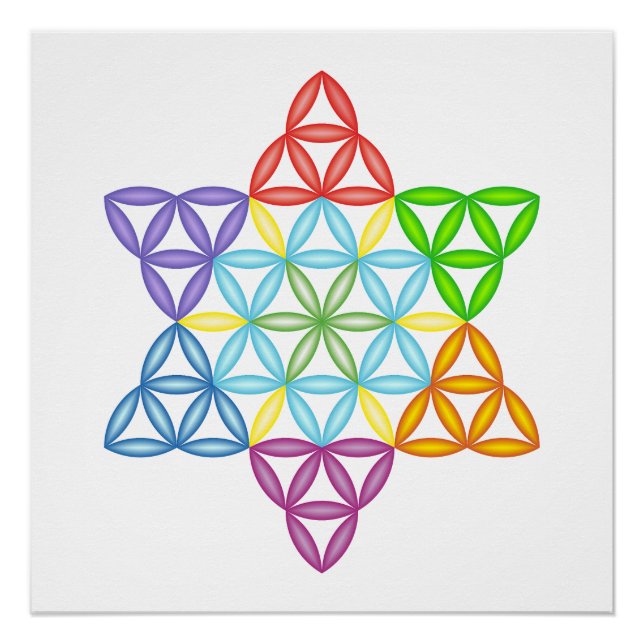 Sacred Star - Star Of Life, 02/3D. Poster (Front)