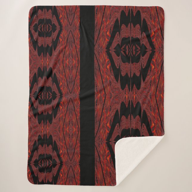 Sacred Storm 17 Sherpa Blanket (Front)