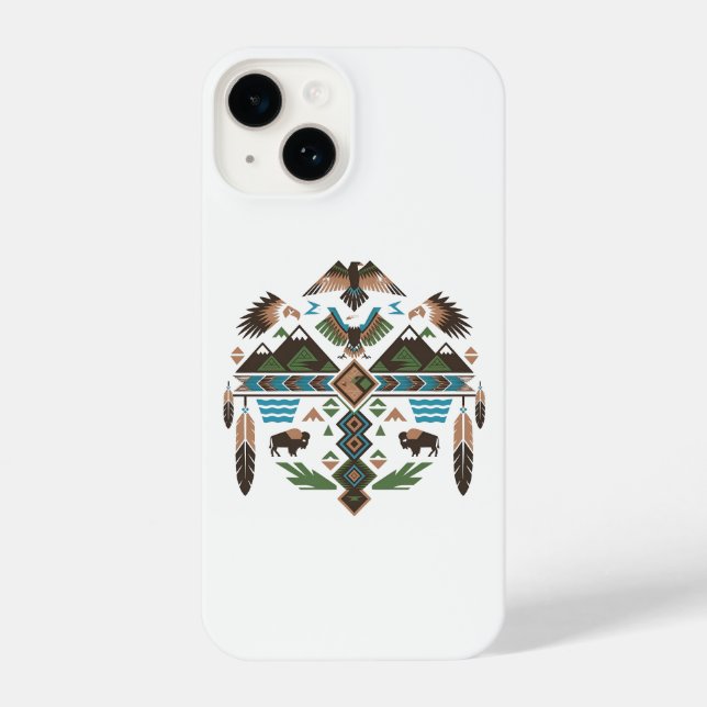 Sacred Symbols iPhone Case (Back)