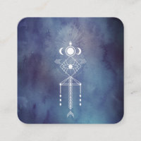 *~* Sacred Watercolor . Shaman Primal Aztec Tribal