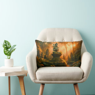 Sacred Whispers of Bali Lumbar Cushion