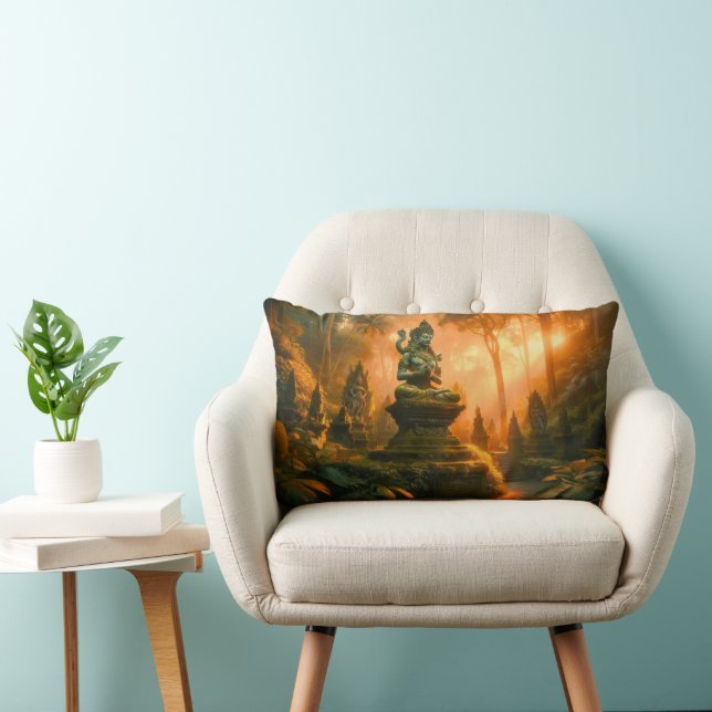 Sacred Whispers of Bali Lumbar Cushion (Chair)