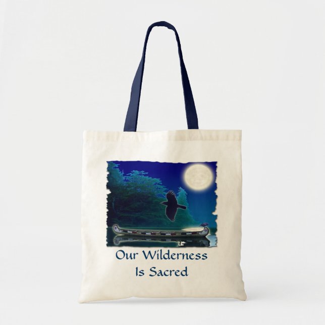 SACRED WILDERNESS Collection Tote Bag (Front)