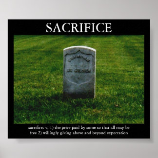 Sacrifice Poster