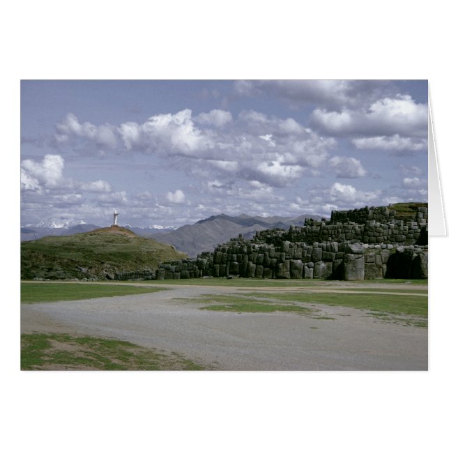 Sacsahuman Inca fortress (Front Horizontal)