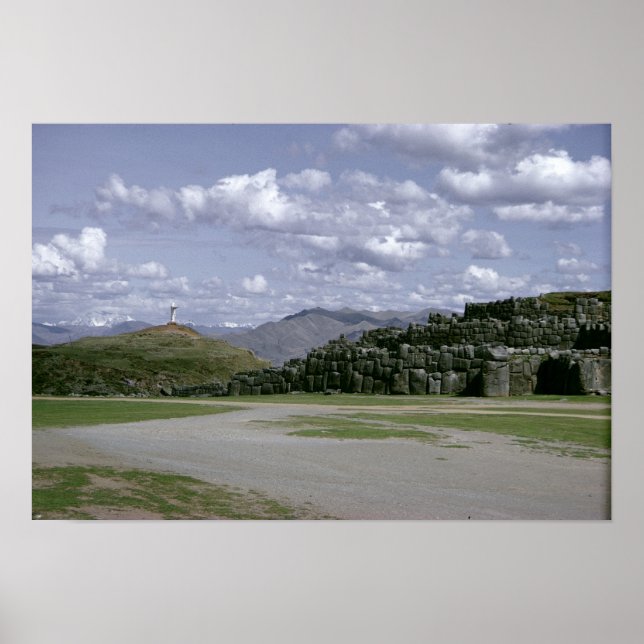 Sacsahuman Inca fortress Poster (Front)