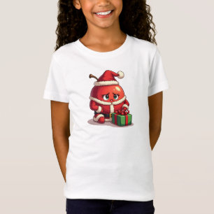 Sad Apple on Christmas T-Shirt