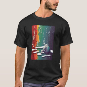 Sad Astronaut Premium Graphic Tees Men Cool Design