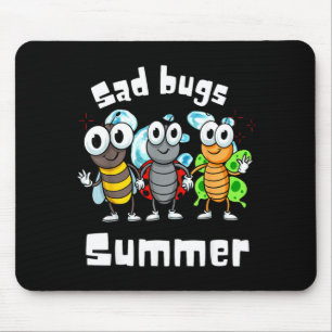 Sad Bug Summer Ladybug Cottagecore Insect Nature Mouse Pad