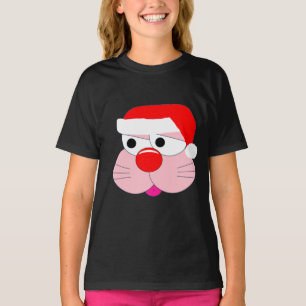 Sad Bunny - I'm Father Christmas. Santa Hat T-Shirt